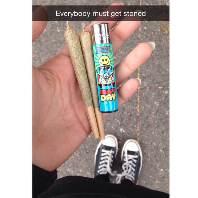 Everybody Must Get Stoned, by @amandank420