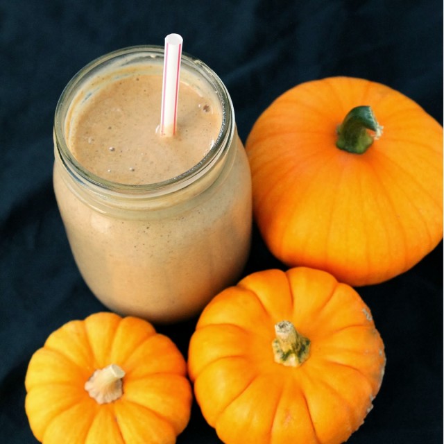 Great Edibles Recipes: Pumpkin Cheesecake Smoothie, Source: http://www.thestayathomechef.com/2013/10/make-ahead-pumpkin-pie-oatmeal-smoothies.html