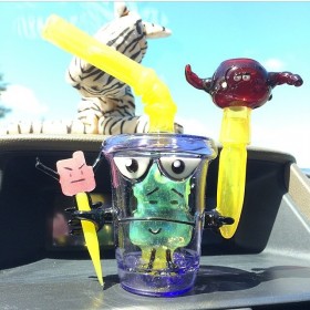 Instafire: Aqua Teen Hunger Force Worked Cup Dab Rig
