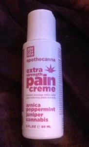Product Review: Apothecanna Extra Strength Pain Creme, Source: Original Photography by Phe Harpha
