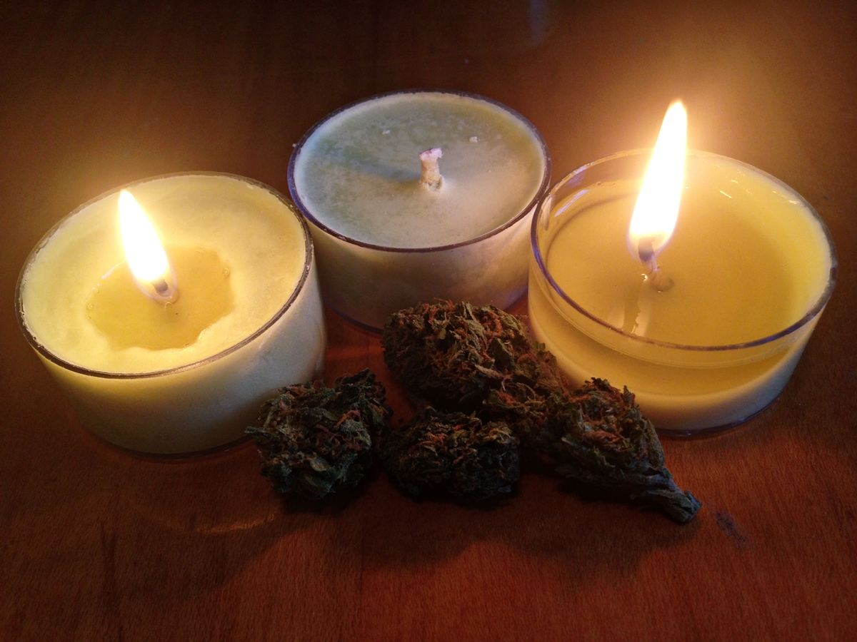 Product Review: Cannabis Tea Light Candles - Weedist