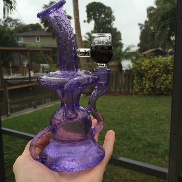 Instafire CHT Glass Klein Recycler by @fladabs