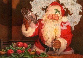 Ganja Claus Spreading Holiday Cheer Arrested for Gifting Pot