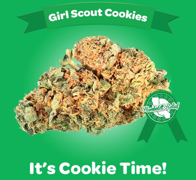 Girl Scouts of America Go After the 'Girl Scout Cookies' Strain for Infringement, Source: http://humboldtrelief.org/wp-content/uploads/2013/07/Girl-Scout-Cookies-Pre-ICO-Dispensary-Menu-Los-Angeles.jpg