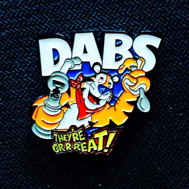 Headiest Dab Pins Dabs Frosted Flakes @stonedmama