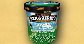 Ben & Jerry on Board With Cannabis Ice Cream