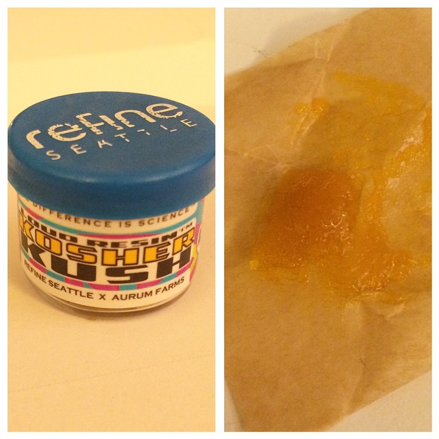 Instafire: Kosher Kush Loud Resin by Refine Seattle, Source: @x_tracted