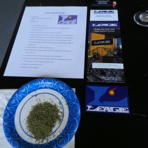 Weedist Destinations: Denver Green Labs Sushi/Joint Rolling Class, Source: Original photography for www.weedist.com