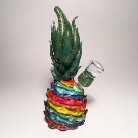 Piece of the Week | Pineapple Rigs by Mr. Gray Glass