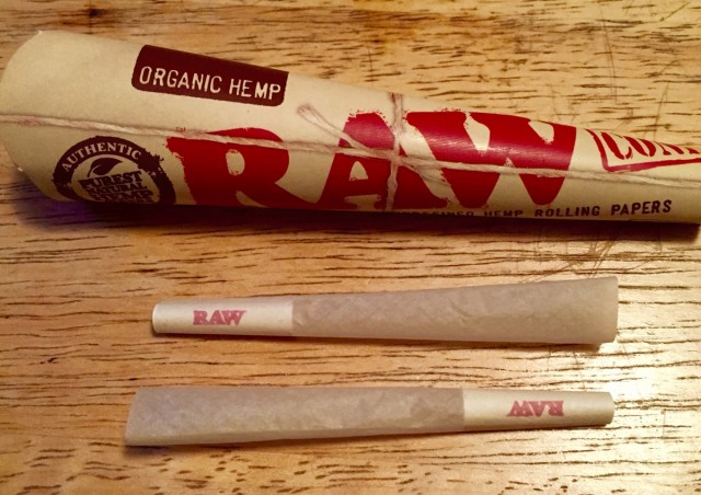 Product Review: RAW Organic Hemp Cones, Source: Original photo for Weedist.com by Harrison Garcia