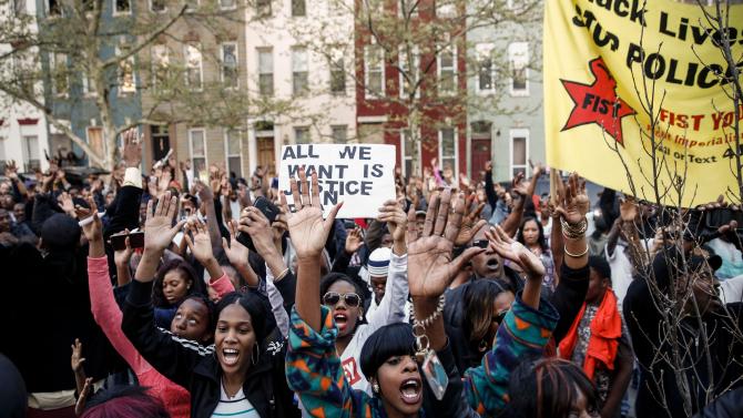 There Is No Excuse to Bring Up Freddie Gray's Drug History, Source: http://www.theroot.com/content/dam/theroot/articles/news/2015/04/freddie_gray_s_death_prompts_onslaught_of_protests_in_baltimore/470585448-protestors-rally-after-a-march-for-freddie-gray-that.jpg.CROP.rtstory-large.jpg