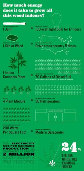 How Much Energy Does It Take to Grow Marijuana Indoors?