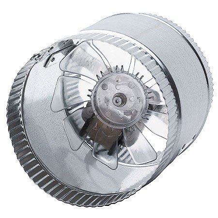 Grow Room Equipment - 6-Inch 110VAC 250 CFM In-Line Duct Fan
