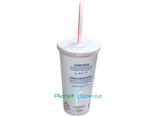 Arizer Solo Stealth adapter in use fast food cup