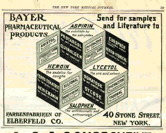 Did You Know Bayer Made Heroin?