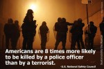 You’re Eight Times More Likely to be Killed by a Police Officer than a Terrorist