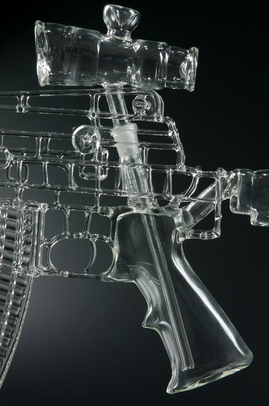 Piece of the Week | Mickelson Studios AR-15 Bong