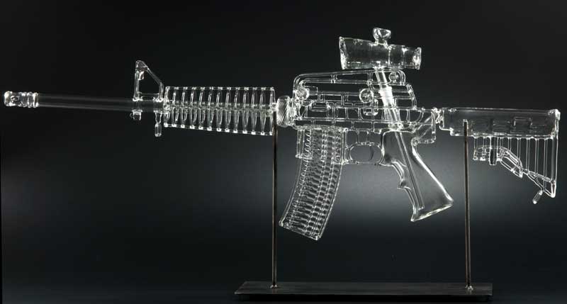 Piece of the Week | Mickelson Studios AR-15 Bong
