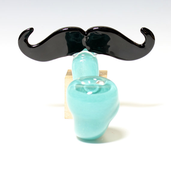 Piece of the Week | Mustache Sherlock Glass Pipe