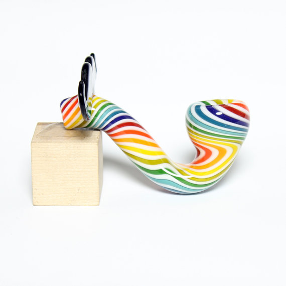 Piece of the Week | Mustache Sherlock Glass Pipe