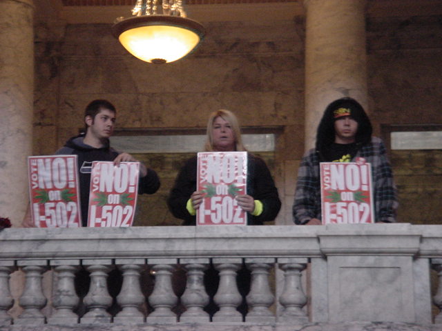 No I-502 Protest