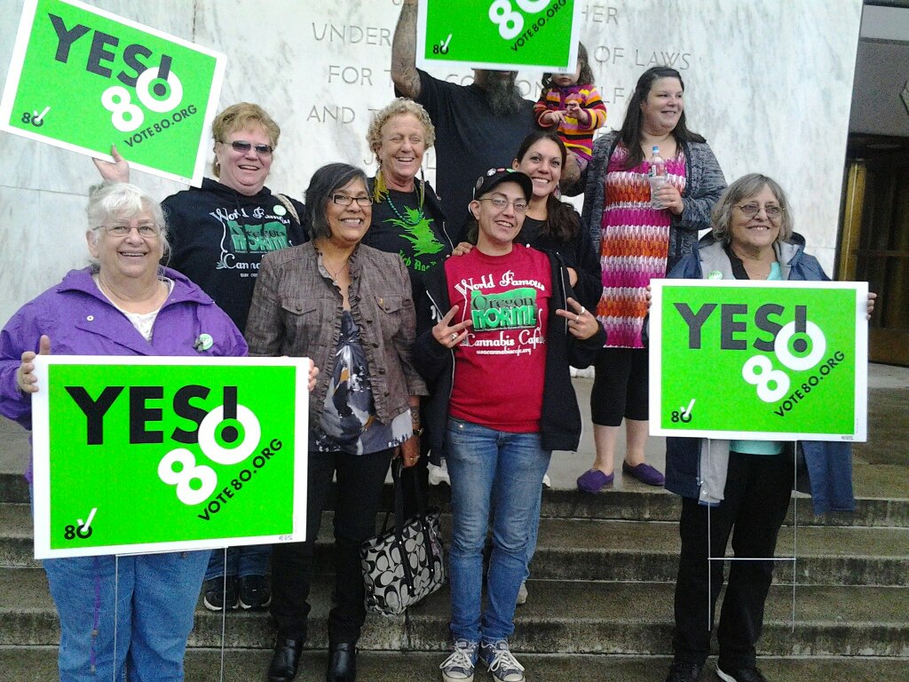 Women Rally for Measure 80 with Moms for Marijuana - Weedist