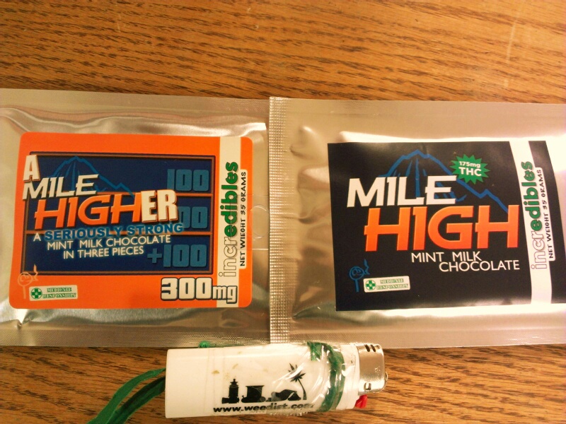 Edibles Review Mile High and A Mile Higher from Incredibles Weedist