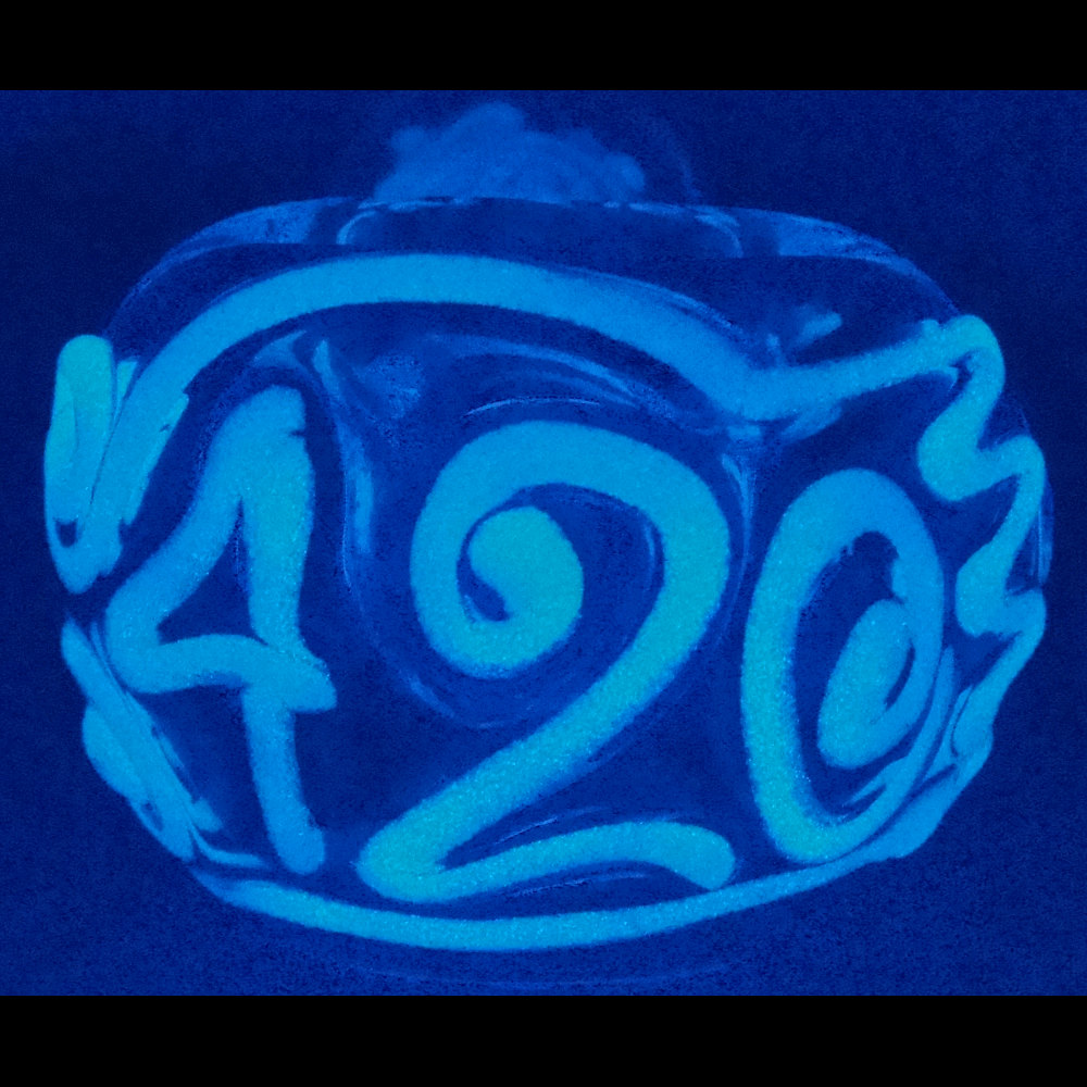 Piece of the Week | Glow in the Dark Paraphernalia - Spoon Pipes
