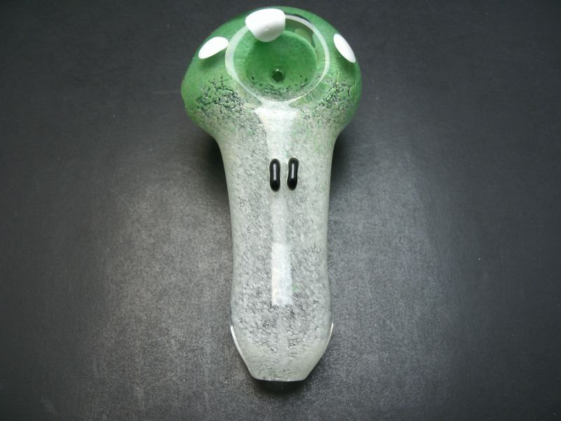 Piece of the Week | Glow in the Dark Paraphernalia - Mario 1Up Spoon Pipe