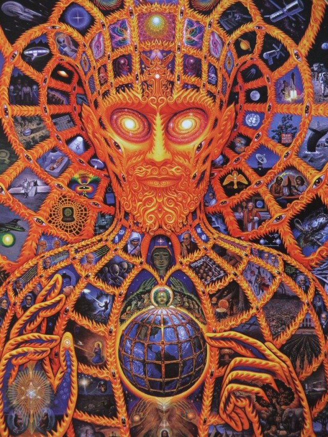 Great Artwork While High Alex Grey Weedist