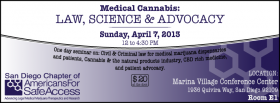 Medical Marijuana Seminar: Law, Science and Advocacy
