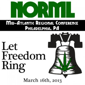 Buy Your Tickets for the NORML Mid-Atlantic Conference on March 16th