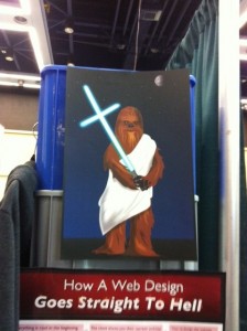 Comic Con Wookiee Source: Devilmonk