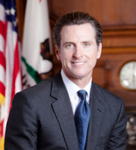California Lt. Governor Gavin Newsom Calls for Legalizing Marijuana