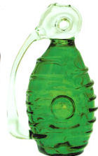 Green Hand Grenade Pipe