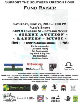 Fund Raiser for the Southern Oregon Four