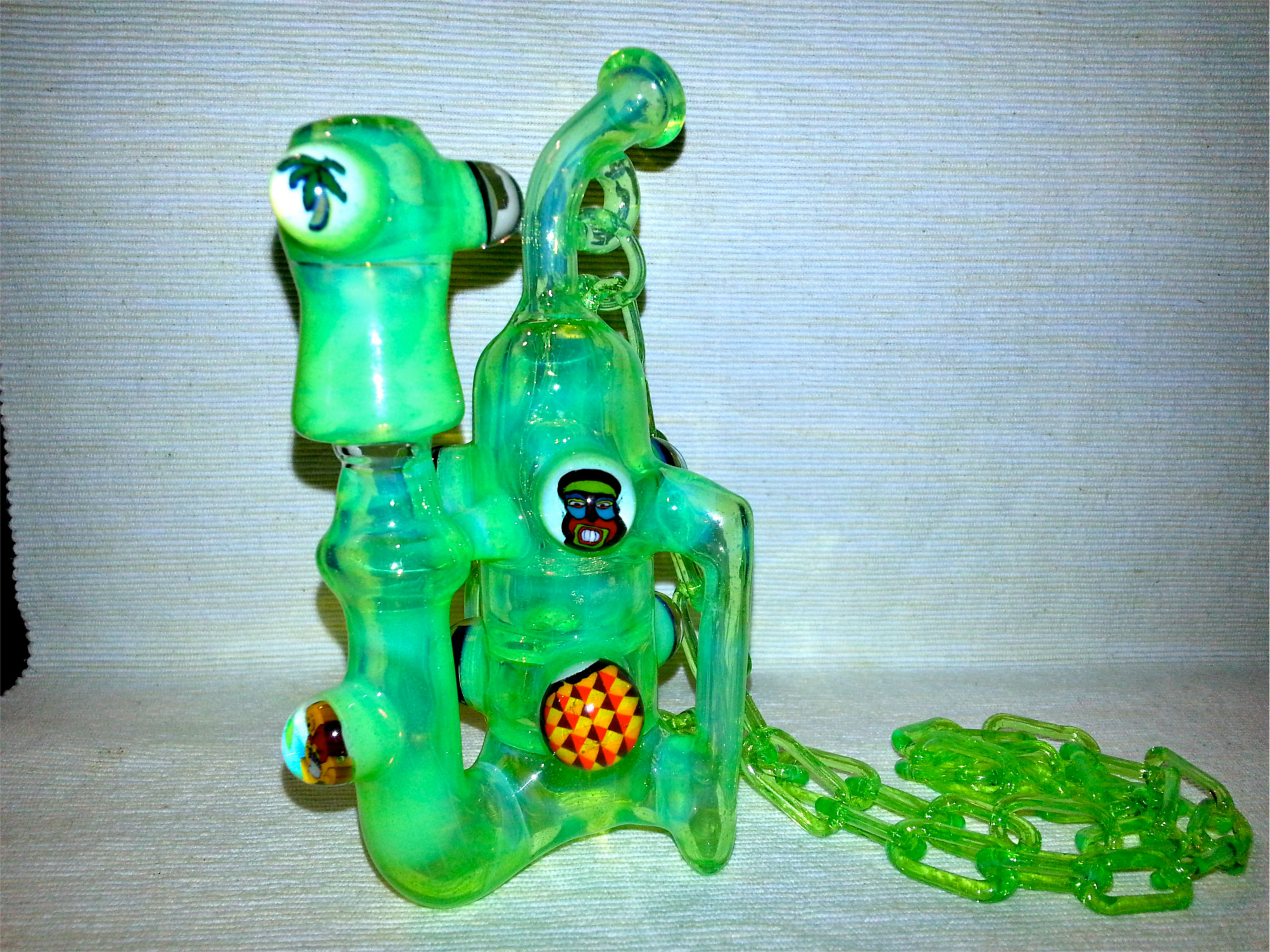Piece of the Week | E Bomb Glass Recycler Pendant