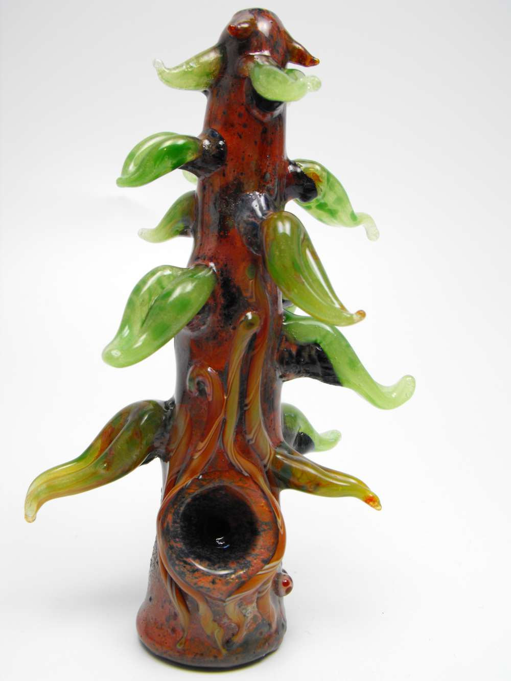 Redwood Tree Hand Blown Glass Pipe
