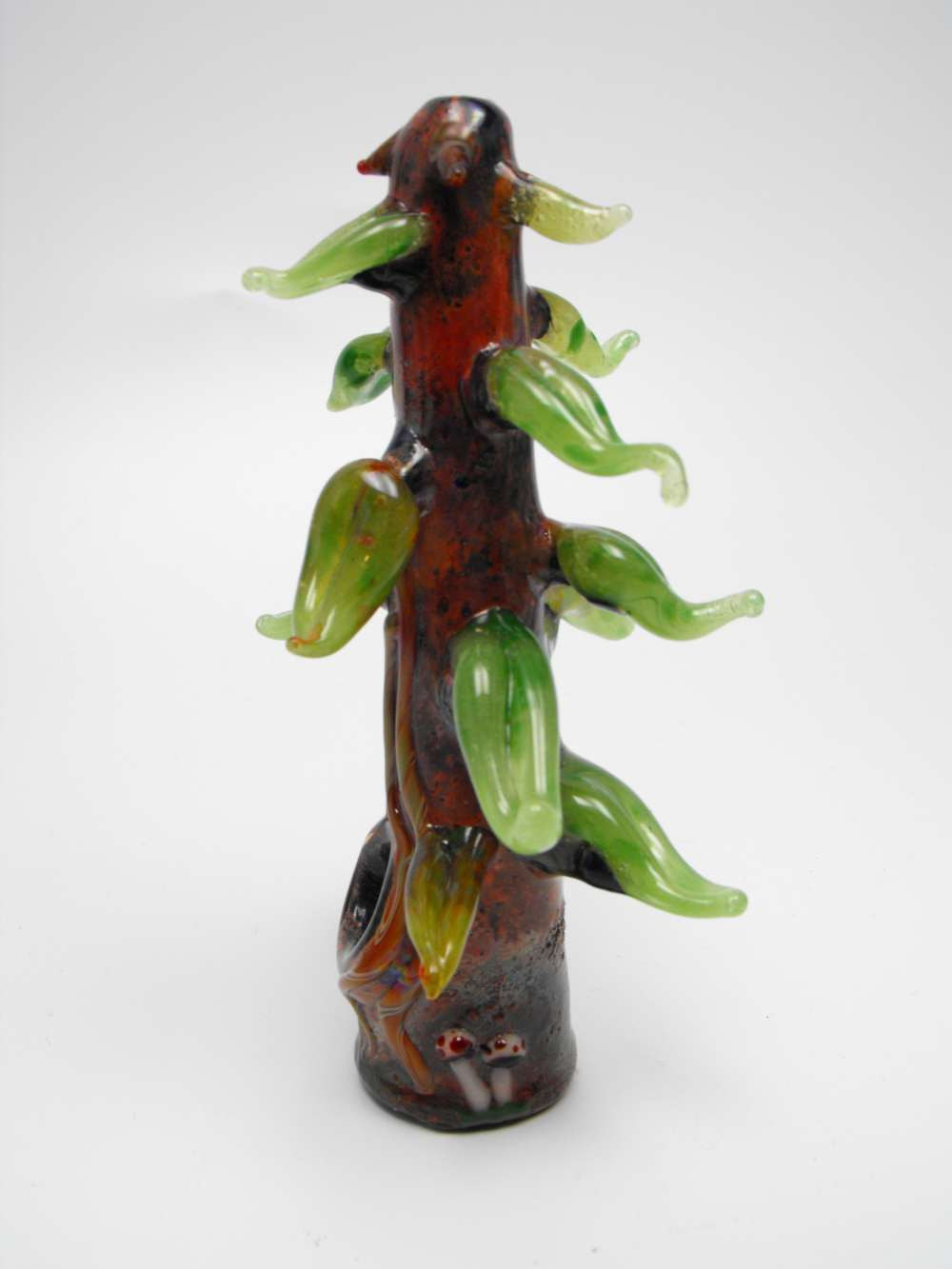 Redwood Tree Hand Blown Glass Pipe