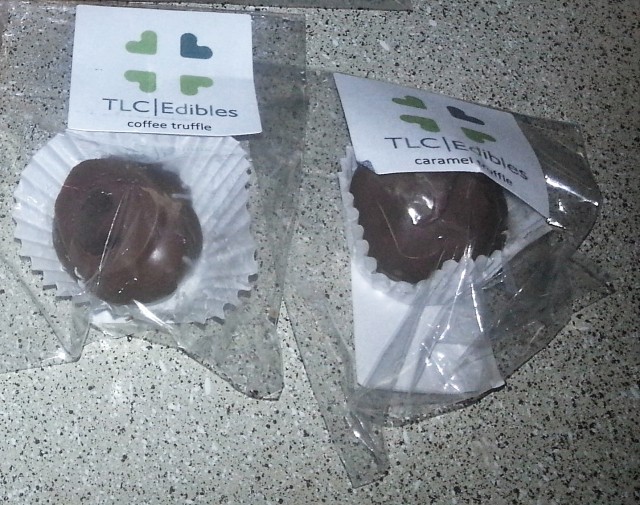 Edibles Review: TLC Edibles BHO Infused Coffee/Caramel Truffles, Source: Diablo Dabs Seattle