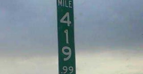 Colorado Replaces Mile Marker 420 With 419.99 to Stop Theft