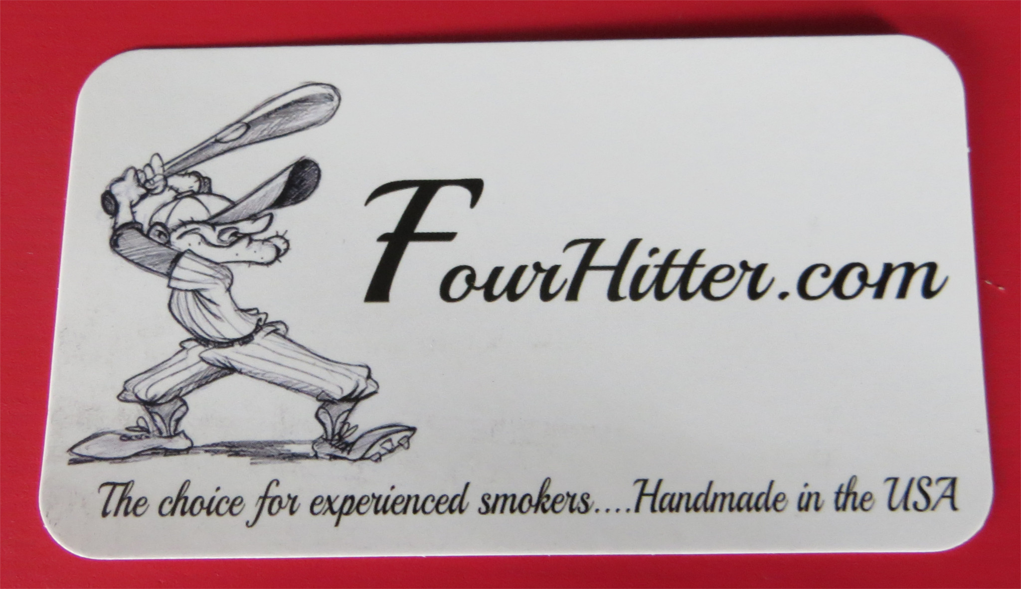 Four Hitter Card