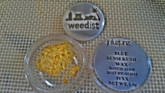 My Favorite Strains: Blue Sensi Kush Wax (Dabs), Source: Prospero Weedist