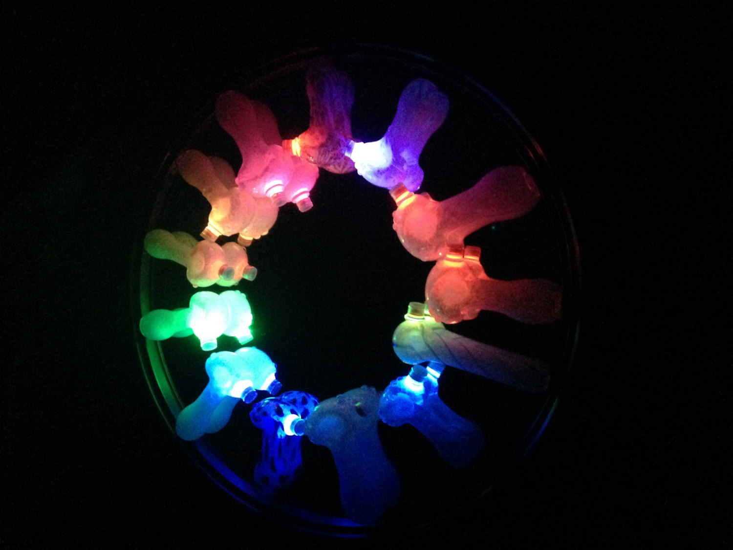 LED Glass PIpes