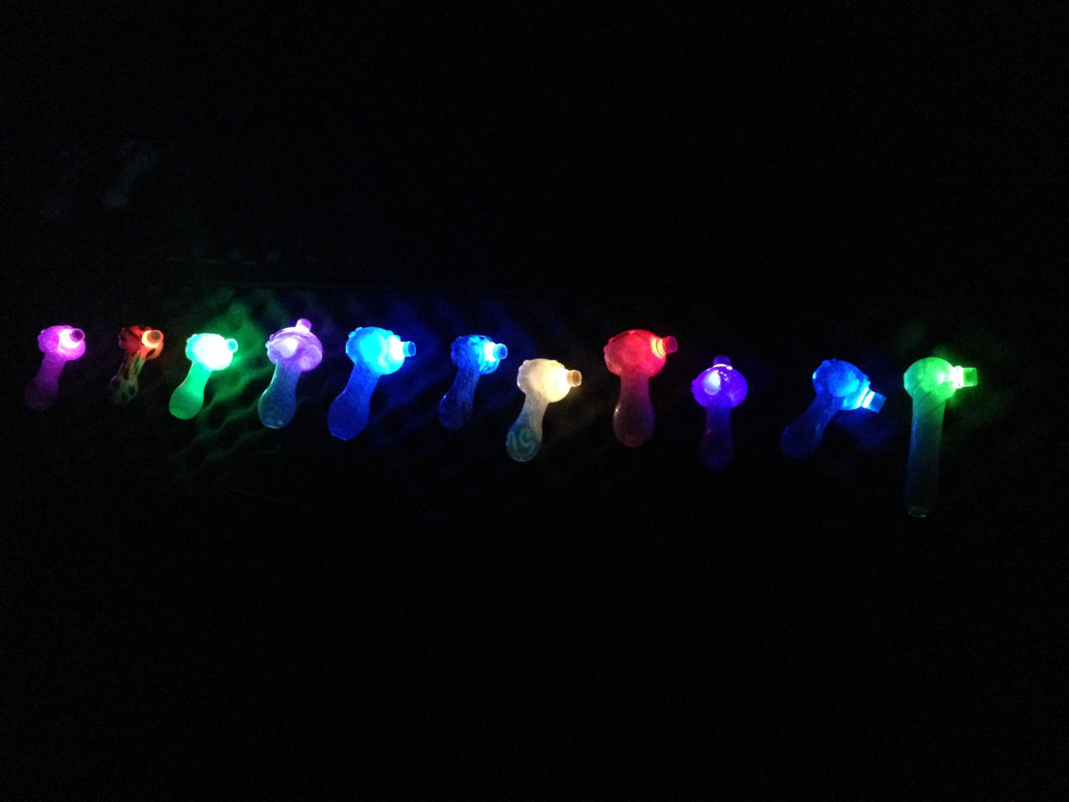 LED Glass PIpes