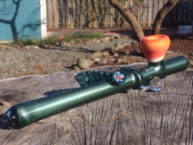 Piece of the Week | Spring Glass Peace Pipe