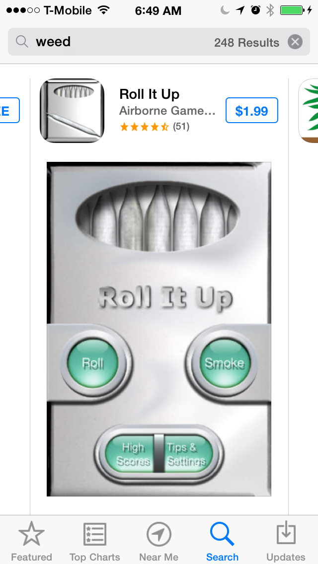 Another lame weed game