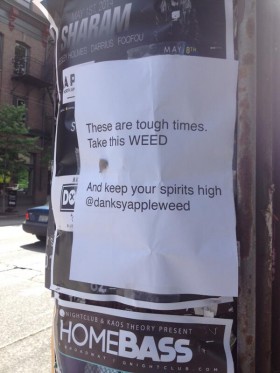 The Weed Fairy Strikes Seattle