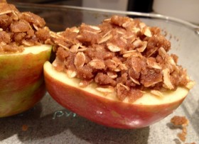 Great Edibles Recipes: “Baked” Cinnamon-Oat Apples