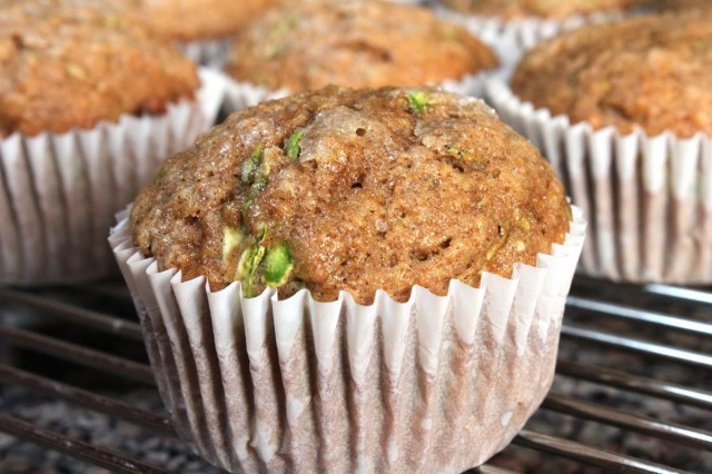 Great Edibles Recipes: Medicated Mini-Muffins Banana Zucchini, Source: http://www.inerikaskitchen.com/2011/07/whole-wheat-zucchini-muffins.html
